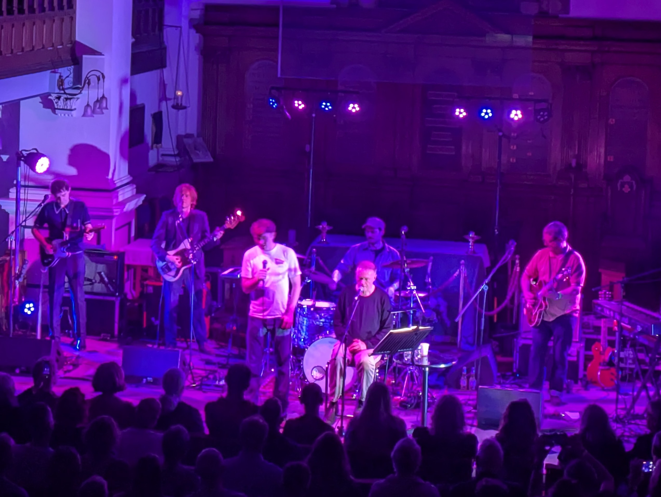 Live music in a community venue