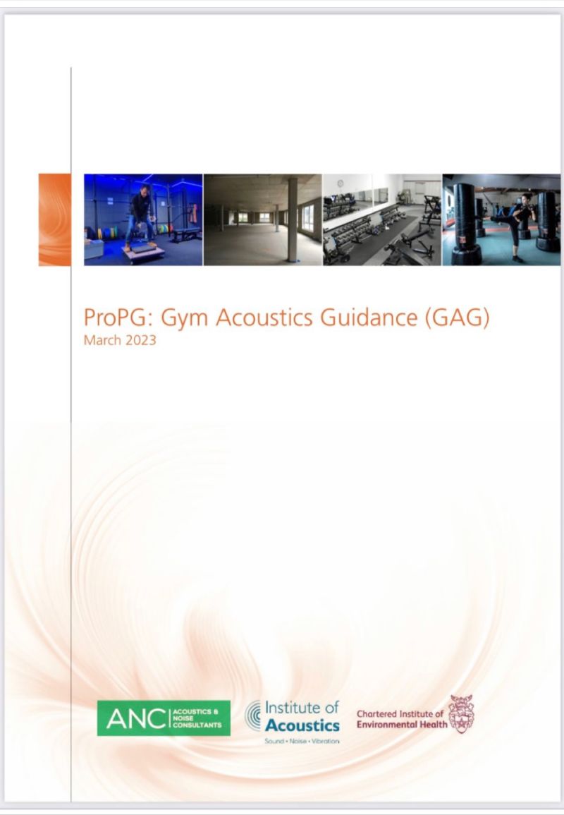Gym acoustics guidance