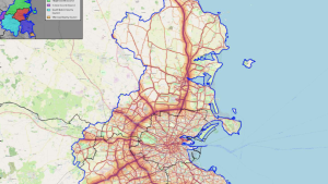 Dublin agglomeration noise map