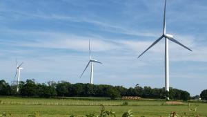 wind turbines Shepham Lane Sussex