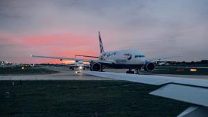 aircraft at on ground at airport