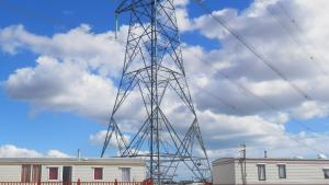 Electric Tower & Cables 