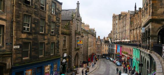 Edinburgh street view